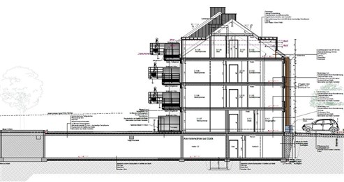 Residenz Lambertus Eupen - Hisselsgasse - 3. Etage - App.3.2 - 70 m² - 1 SZ