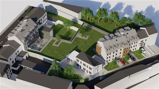 Residenz Lambertus Eupen - Hisselsgasse - 3. Etage - App.3.2 - 70 m² - 1 SZ - 4700 eupen, Belgien 