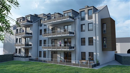 Residenz Lambertus Eupen - Hisselsgasse - Erdgeschoss - App.0.1 - 93,08 m² - 2 SZ
