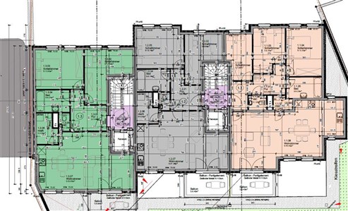 Residenz Lambertus Eupen - Hisselsgasse - 1. Etage - App.1.3 - 93,21 m² - 2 SZ