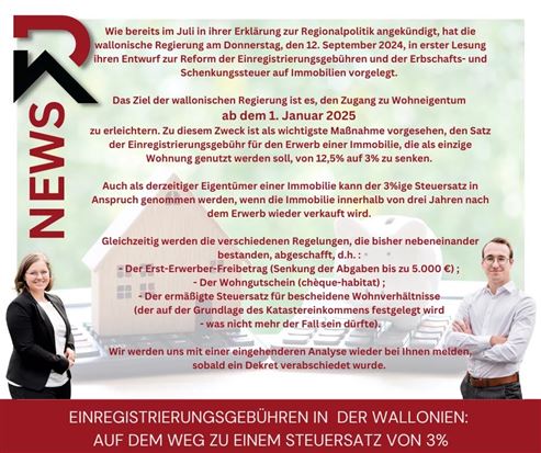 VERKAUFT: Wohnung in Büllingen zu verkaufen!