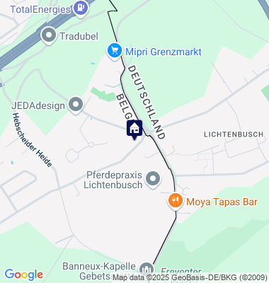 Google Maps Karte der Immobilien-Adresse