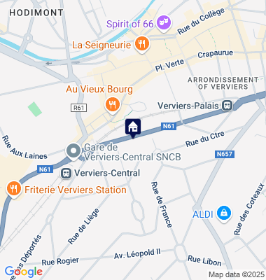 Google Maps Karte der Immobilien-Adresse