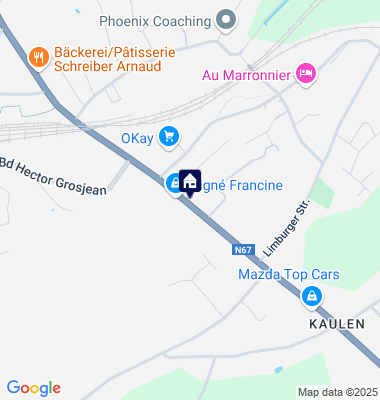 Google Maps Karte der Immobilien-Adresse