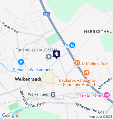 Google Maps Karte der Immobilien-Adresse
