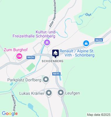 Google Maps Karte der Immobilien-Adresse