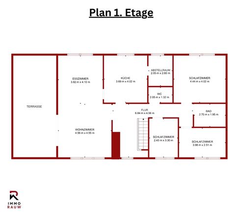 Helle, geräumige Wohnung in St.Vith zu vermieten