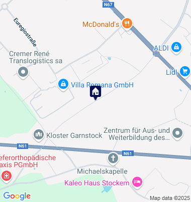Google Maps Karte der Immobilien-Adresse