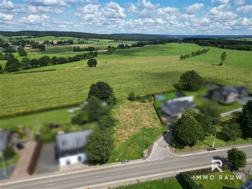 Baugrundstück mit fantastischer Weitsicht in Hünningen - Sankt Vith zu verkaufen!