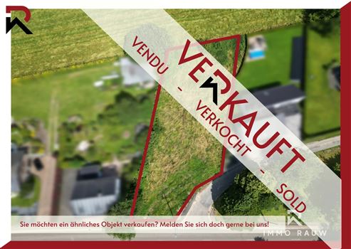VERKAUFT: Baugrundstück mit fantastischer Weitsicht in Hünningen - Sankt Vith zu verkaufen!