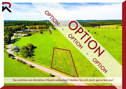 OPTION: Baugrundstück mit toller Weitsicht in Lomré, Gemeinde Gouvy zu verkaufen! - 6670 Gouvy, Belgien 