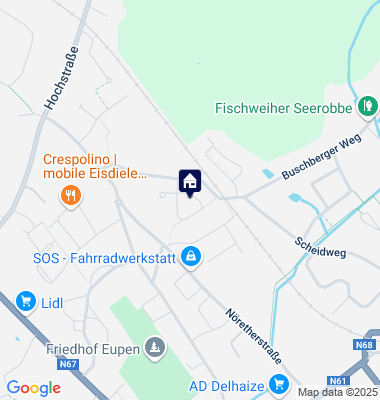 Google Maps Karte der Immobilien-Adresse