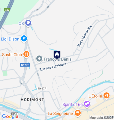 Google Maps Karte der Immobilien-Adresse
