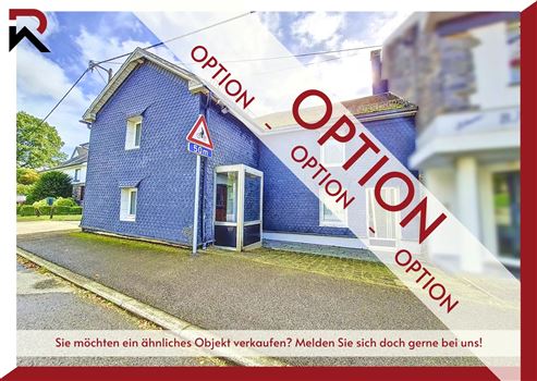 OPTION: Einfamilienhaus in zentraler Lage in Recht, St.Vith – Mit viel Potenzial und Raum für Ihre Ideen