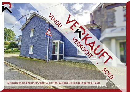 VERKAUFT: Einfamilienhaus in zentraler Lage in Recht, St.Vith – Mit viel Potenzial und Raum für Ihre Ideen - 4780 Recht, Belgien 