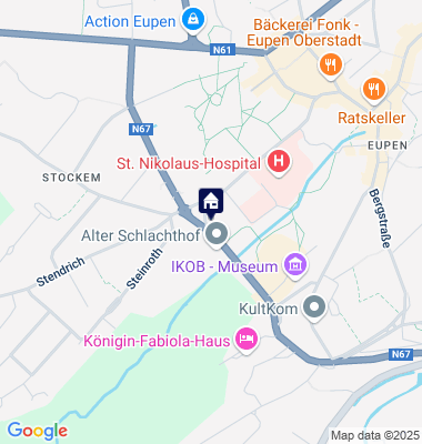 Google Maps Karte der Immobilien-Adresse