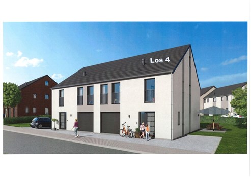 Eynatten - Neubau Doppelhaushälfte an der Grenze zu Aachen - LOS 4