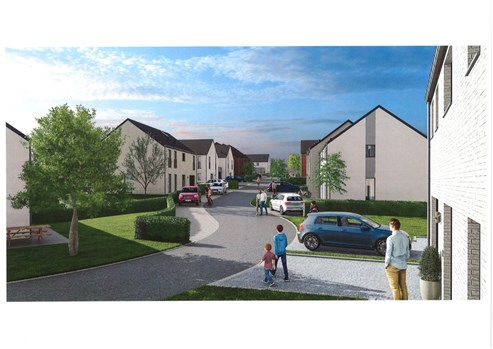 Eynatten - Neubau Doppelhaushälfte an der Grenze zu Aachen - LOS 4