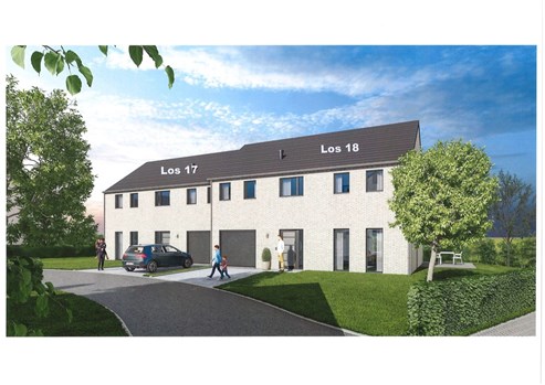 Eynatten - Neubau Doppelhaushälfte an der Grenze zu Aachen - LOS 18