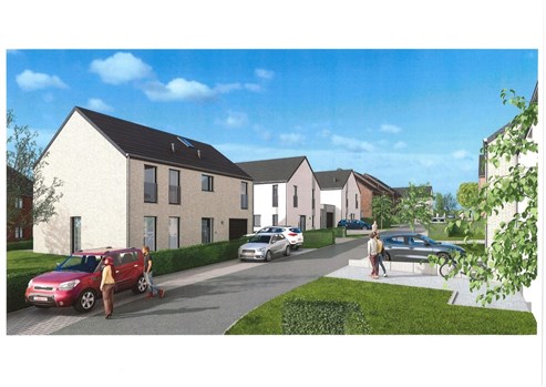 Eynatten - Neubau Doppelhaushälfte an der Grenze zu Aachen - LOS 18