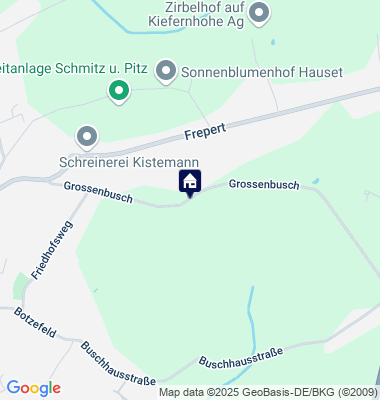 Google Maps Karte der Immobilien-Adresse