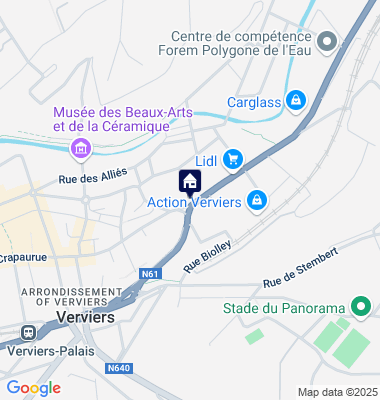 Google Maps Karte der Immobilien-Adresse