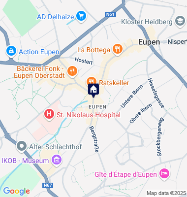 Google Maps Karte der Immobilien-Adresse