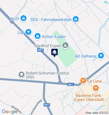 Google Maps Karte der Immobilien-Adresse