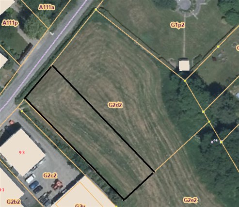 Plot for sale near the center of Eupen