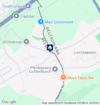 Google Maps Karte der Immobilien-Adresse