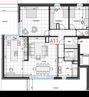 Appartement neuf à vendre