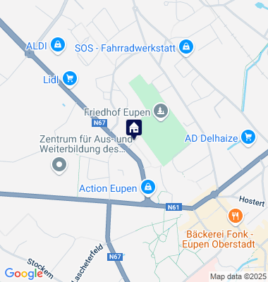 Google Maps Karte der Immobilien-Adresse