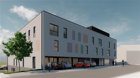 Moderne commerciële ruimte in opkomende wijk met parkeerplaats en kelder - 4840 Welkenraedt, Belgien 