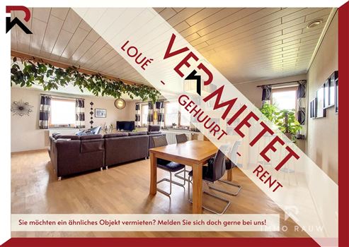 VERMIETET: Große Duplexwohnung in Honsfeld, Gemeinde Büllingen zu vermieten!