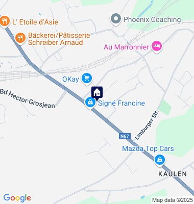 Google Maps Karte der Immobilien-Adresse