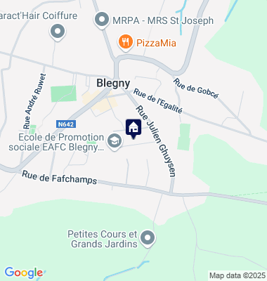 Google Maps Karte der Immobilien-Adresse