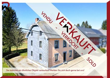 OPTION: ?? Vielseitiges Einfamilienhaus mit großem Garten & Ausbaupotenzial in Büllingen zu kaufen– nahe Ravel und See! ?? - 4760 Büllingen, Belgien 