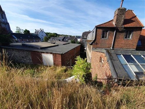 Charme der Vergangenheit-Raum für die Zukunft mit großem Entwicklunsspielraum. Einzigartiges Anwesen mit denkmalgeschütztem Blausteinhaus, Atelier, Baugrundstück sowie großer Halle und Garage