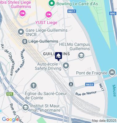 Google Maps Karte der Immobilien-Adresse