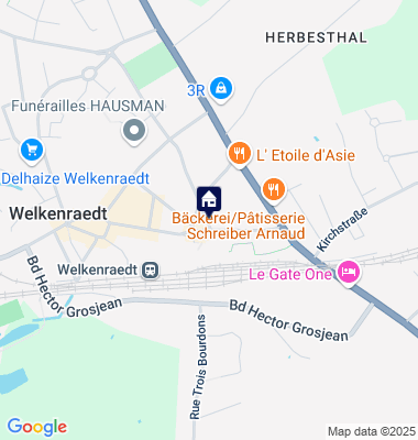 Google Maps Karte der Immobilien-Adresse