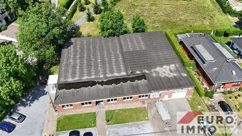 Ihr neuer Firmensitz in optimaler Lage in Eupen – flexible Halle & renovierte Büros, auch separat zu vermieten