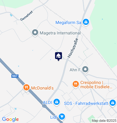 Google Maps Karte der Immobilien-Adresse