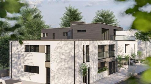 Penthouse-Traum in Bütgenbach mit Panorama-Terrasse und barrierefreier Komfort am Fuße des Hohen Venns