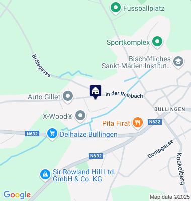 Google Maps Karte der Immobilien-Adresse