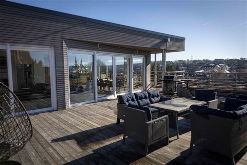 Exklusives Penthouse im Herzen Eupens – 200?m² Wohnluxus mit 190?m² Panoramaterrasse