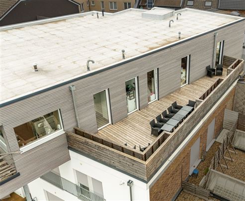 Exklusives Penthouse im Herzen Eupens – 200?m² Wohnluxus mit 190?m² Panoramaterrasse
