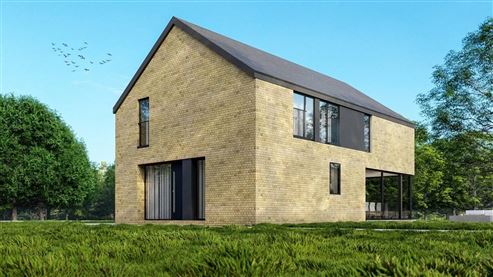 Bauprojekt mit Stil, Natur und Weitblick - Zeitgemäßes Wohnen auf einem exklusiven Grundstück mit Wasserlauf und Waldrandlage