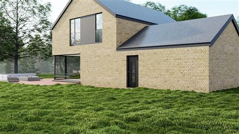 Bauprojekt mit Stil, Natur und Weitblick - Zeitgemäßes Wohnen auf einem exklusiven Grundstück mit Wasserlauf und Waldrandlage