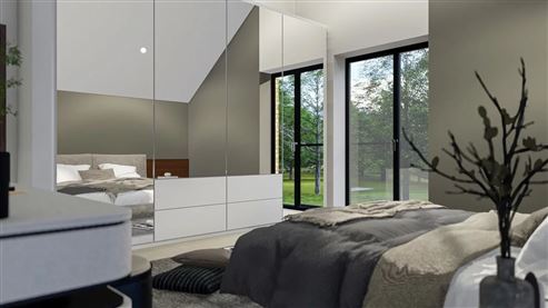 Bauprojekt mit Stil, Natur und Weitblick - Zeitgemäßes Wohnen auf einem exklusiven Grundstück mit Wasserlauf und Waldrandlage