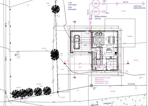 Bauprojekt mit Stil, Natur und Weitblick - Zeitgemäßes Wohnen auf einem exklusiven Grundstück mit Wasserlauf und Waldrandlage